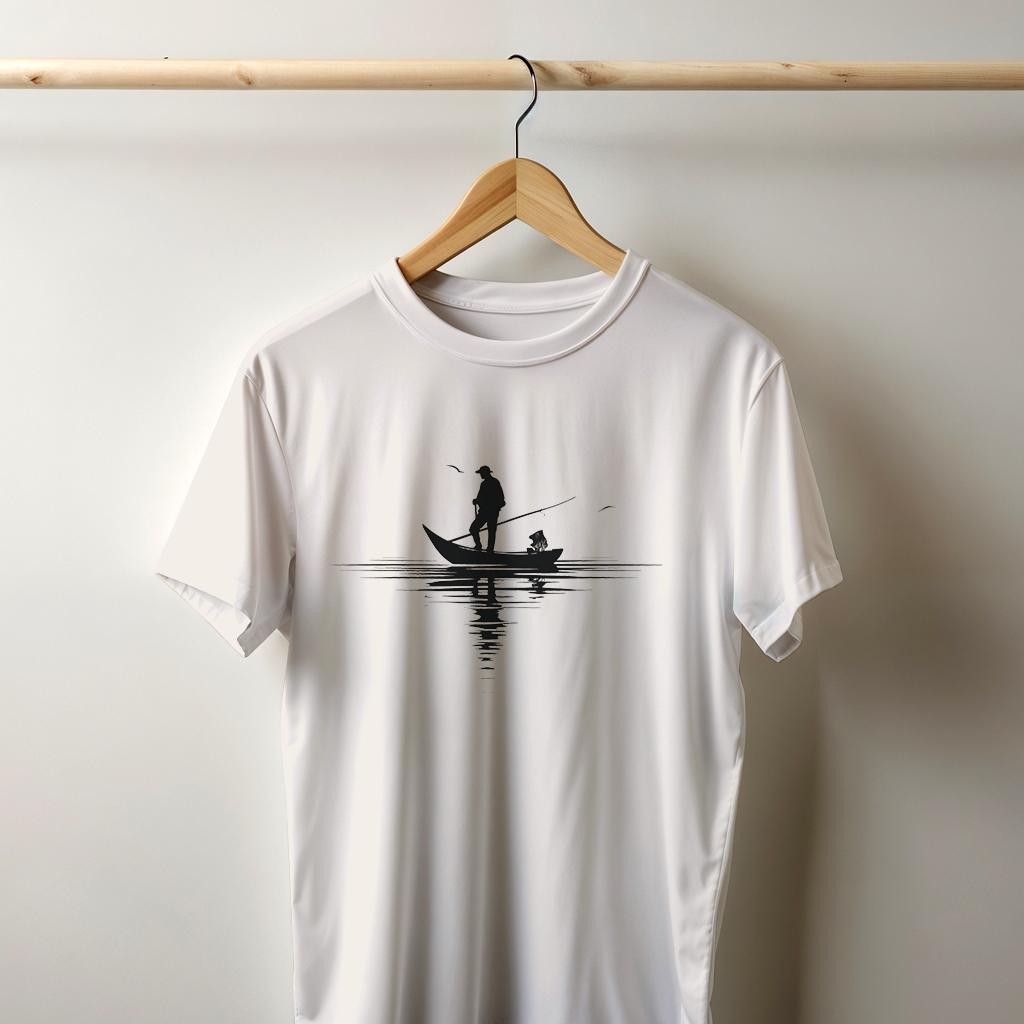 Camiseta Majica sa štampanim printom Cam 412, Muška, Prljavo Bela