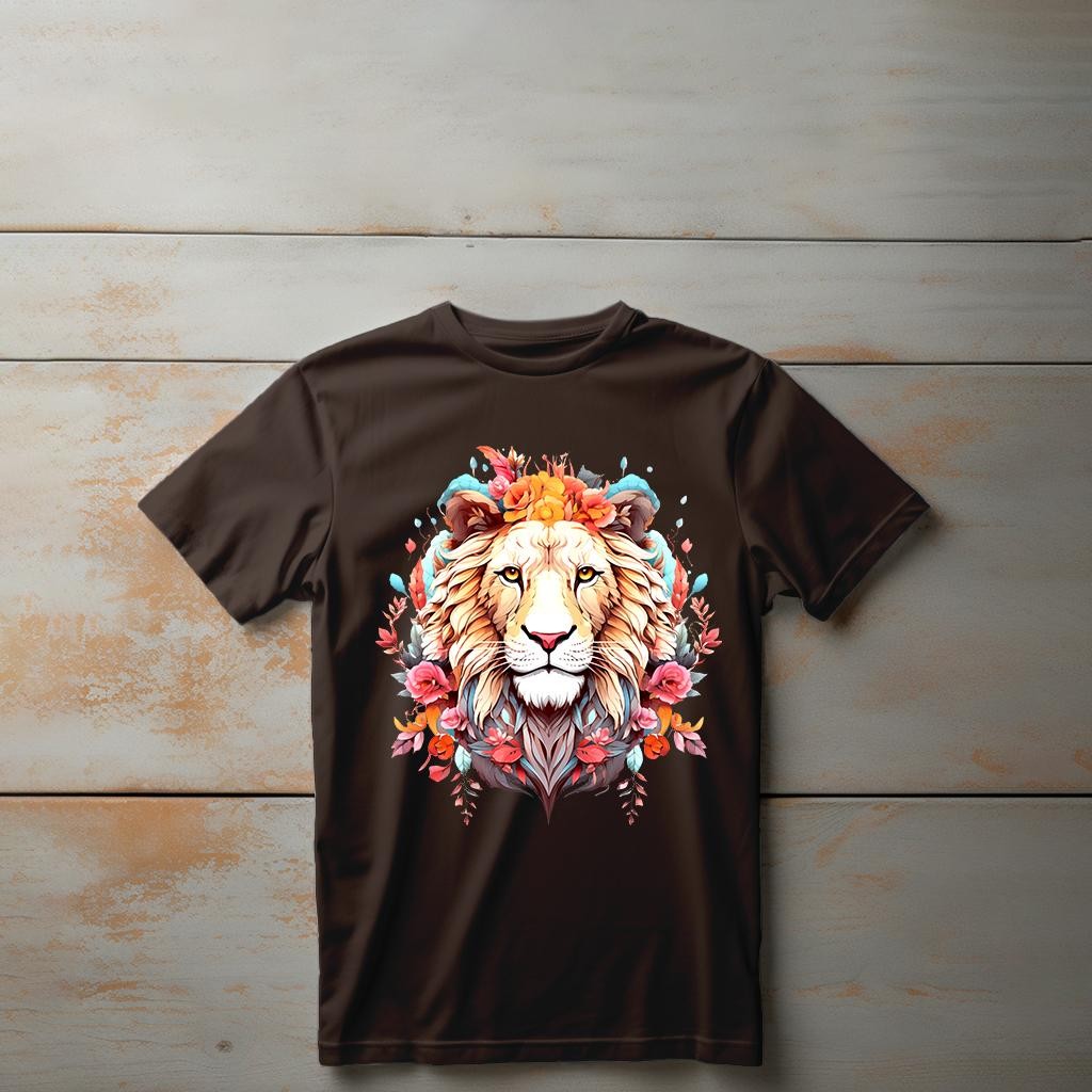 Camiseta Majica sa štampanim printom Cam 403, Dečija, Čokolada