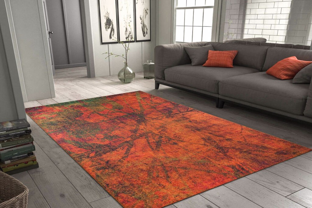 Conceptum Hypnose Tepih Fusion Chenille 09, 75x230cm, Šargarepa