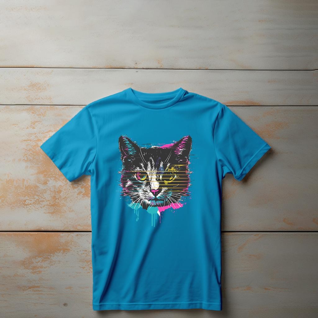 Camiseta Majica sa štampanim printom Cam 289, Dečija, Akva