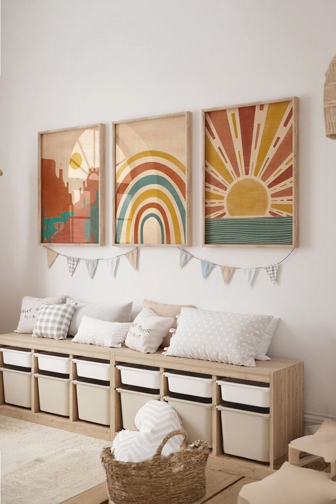 Wallity Dekorativna slika 3Dartsohoset8, 33x48cm, 3 dela