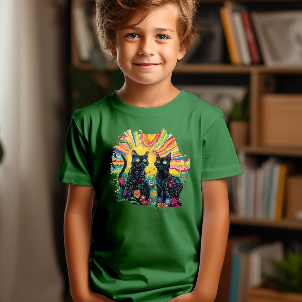 Camiseta Majica sa štampanim printom Cam 306, Dečija, Zelena