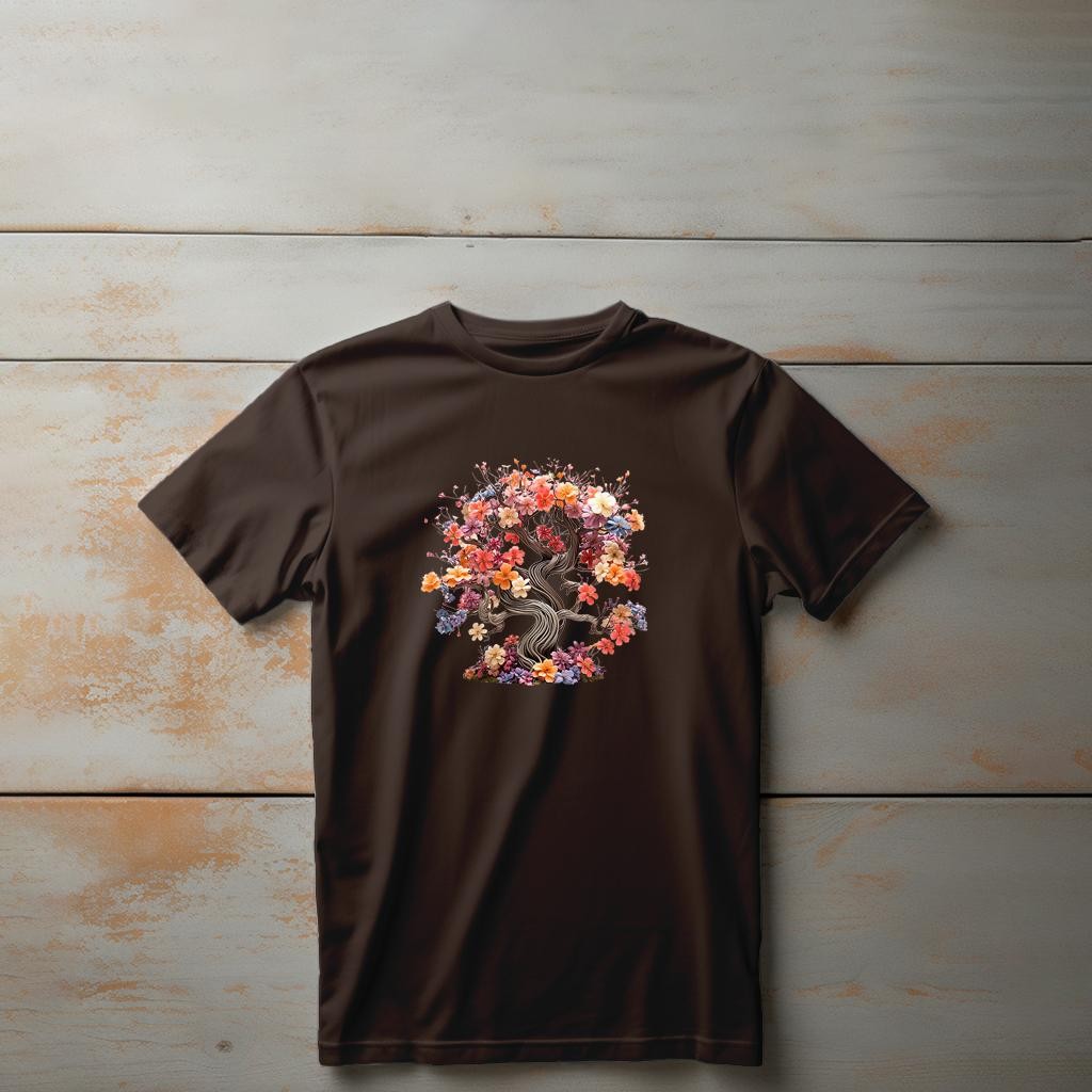 Camiseta Majica sa štampanim printom Cam 411, Dečija, Čokolada