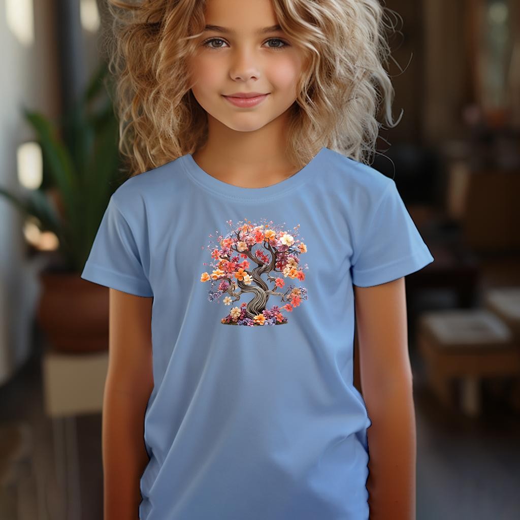 Camiseta Majica sa štampanim printom Cam 411, Dečija, Cijan