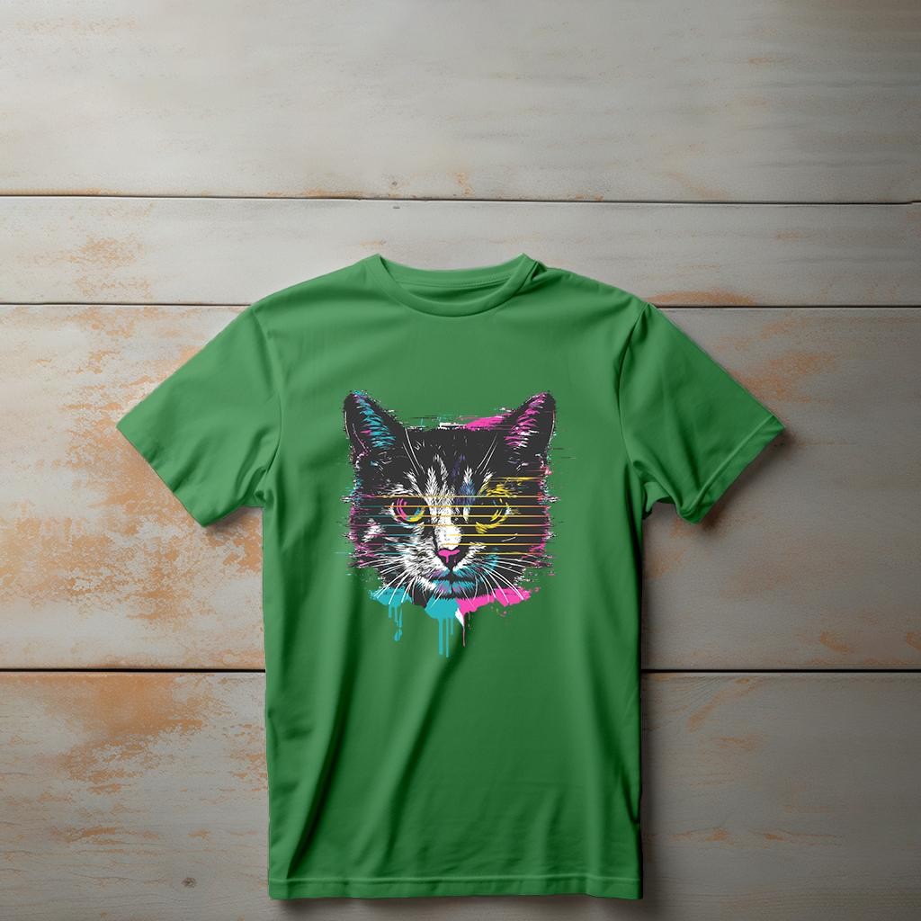 Camiseta Majica sa štampanim printom Cam 289, Dečija, Zelena