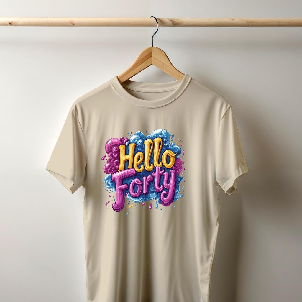 Camiseta Majica sa štampanim printom Cam 903, Muška, Krem