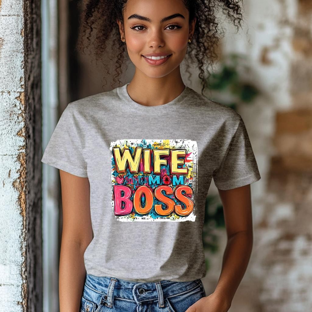 Camiseta Majica sa štampanim printom Cam 892, Ženska, Kalaj