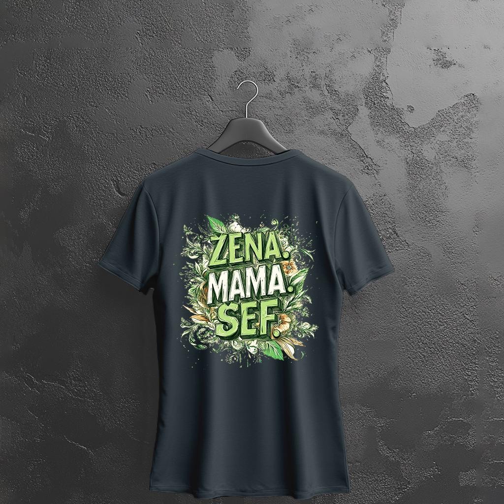 Camiseta Majica sa štampanim printom Cam 887, Ženska, Teksas