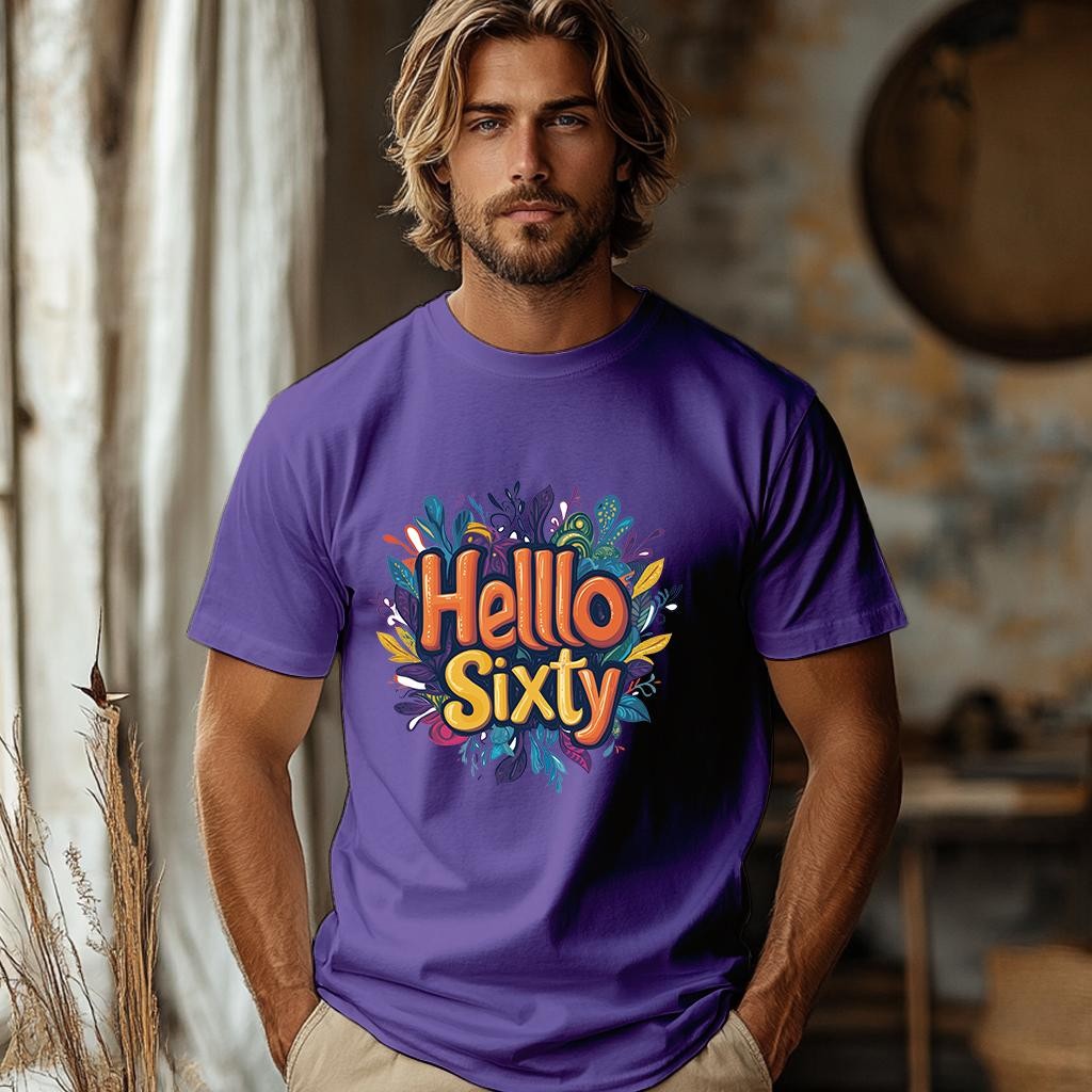 Camiseta Majica sa štampanim printom Cam 909, Muška, Lavanda