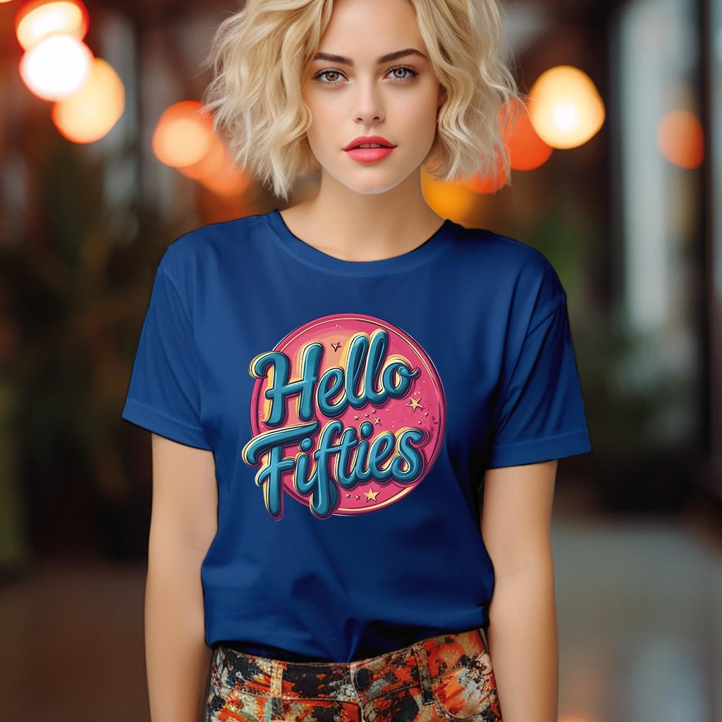 Camiseta Majica sa štampanim printom Cam 906, Ženska, Borovnica