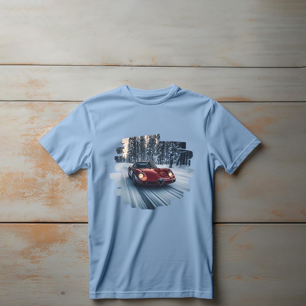 Camiseta Majica sa štampanim printom Cam 847, Dečija, Cijan