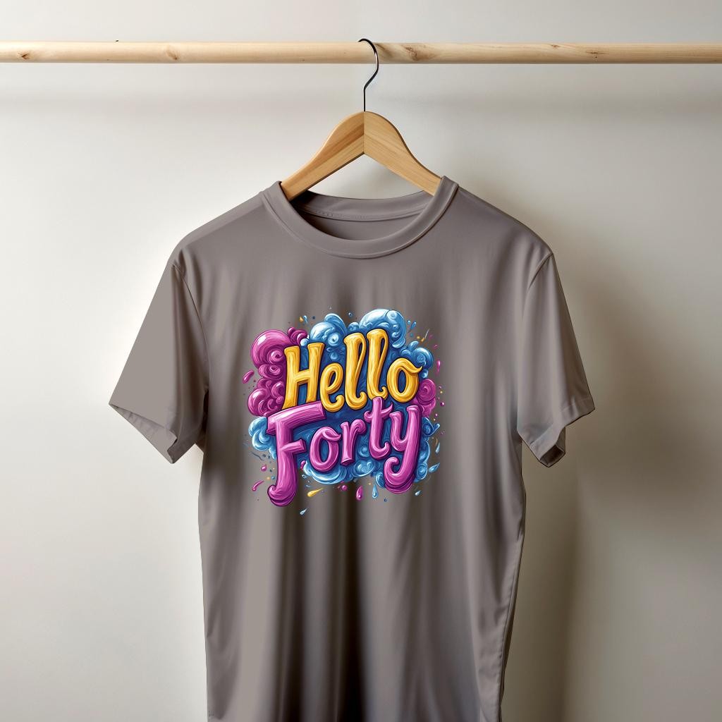 Camiseta Majica sa štampanim printom Cam 903, Muška, Svetlosiva