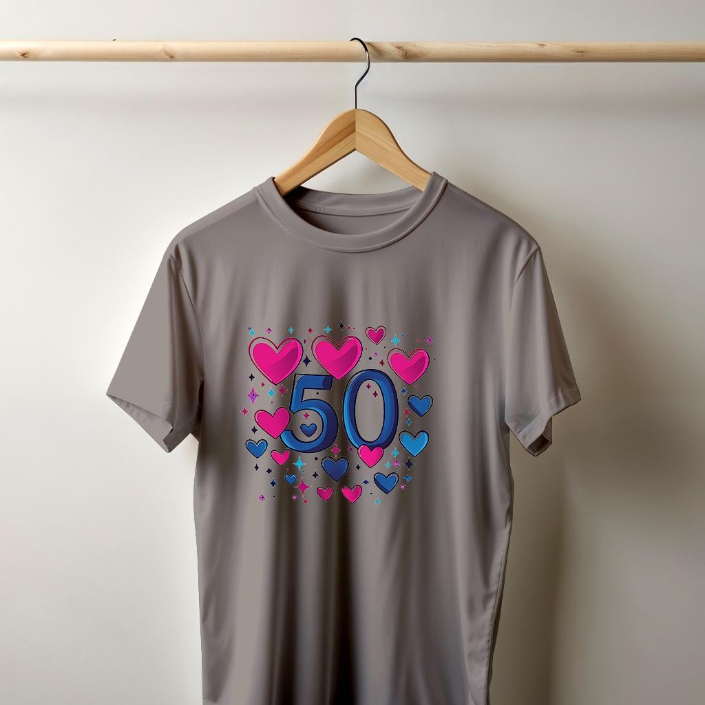 Camiseta Majica sa štampanim printom Cam 905, Muška, Svetlosiva