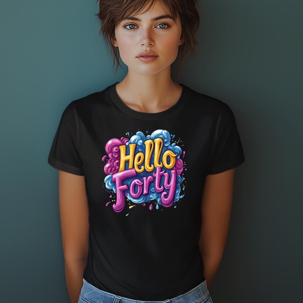 Camiseta Majica sa štampanim printom Cam 903, Ženska, Crna