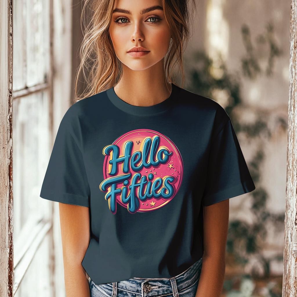 Camiseta Majica sa štampanim printom Cam 906, Ženska, Teget