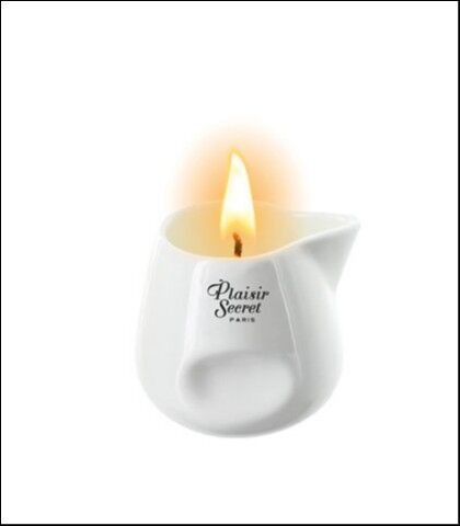 Plaisir Secret Masažna sveća sa mirisom čokolade, 80ml