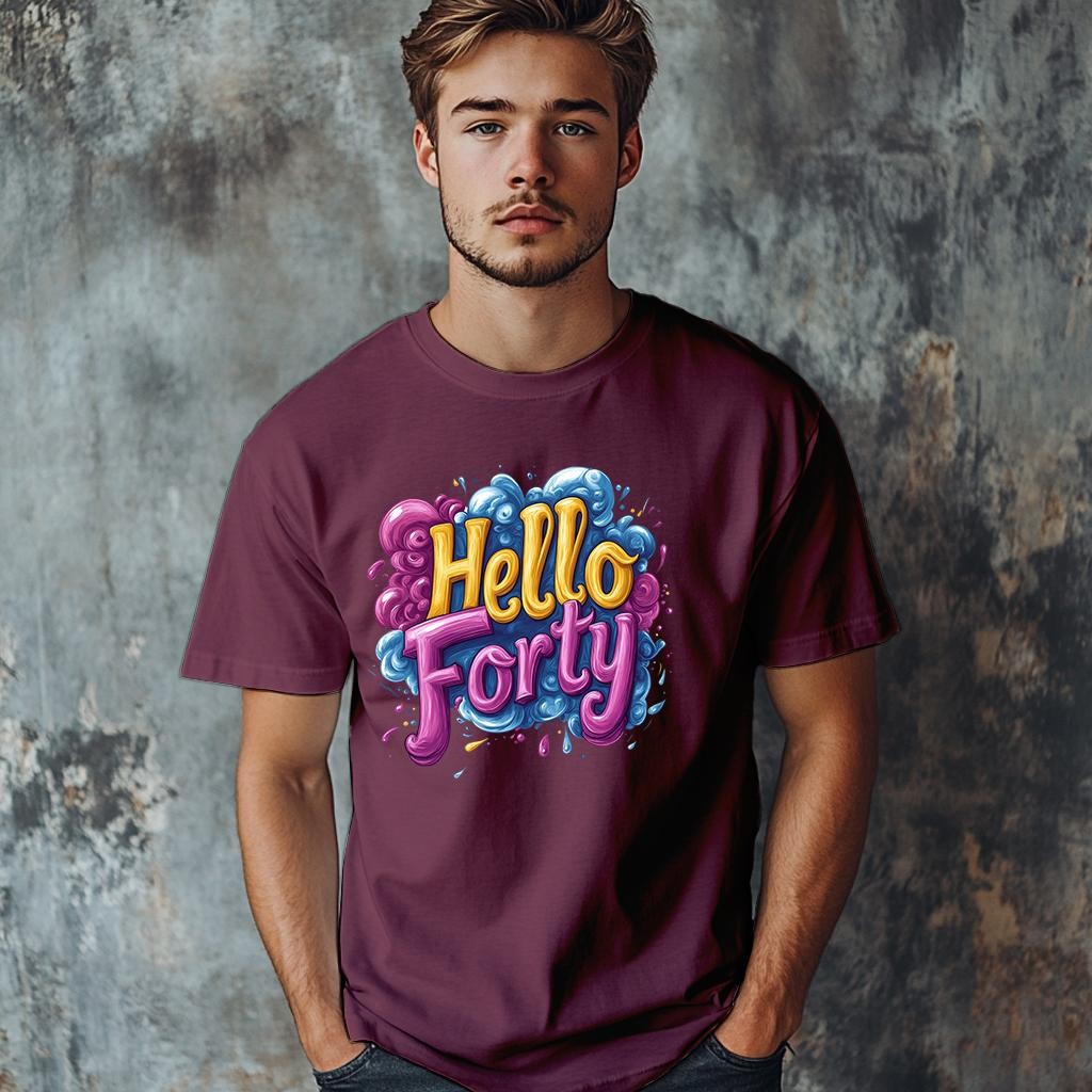 Camiseta Majica sa štampanim printom Cam 903, Muška, Drvo Ruže