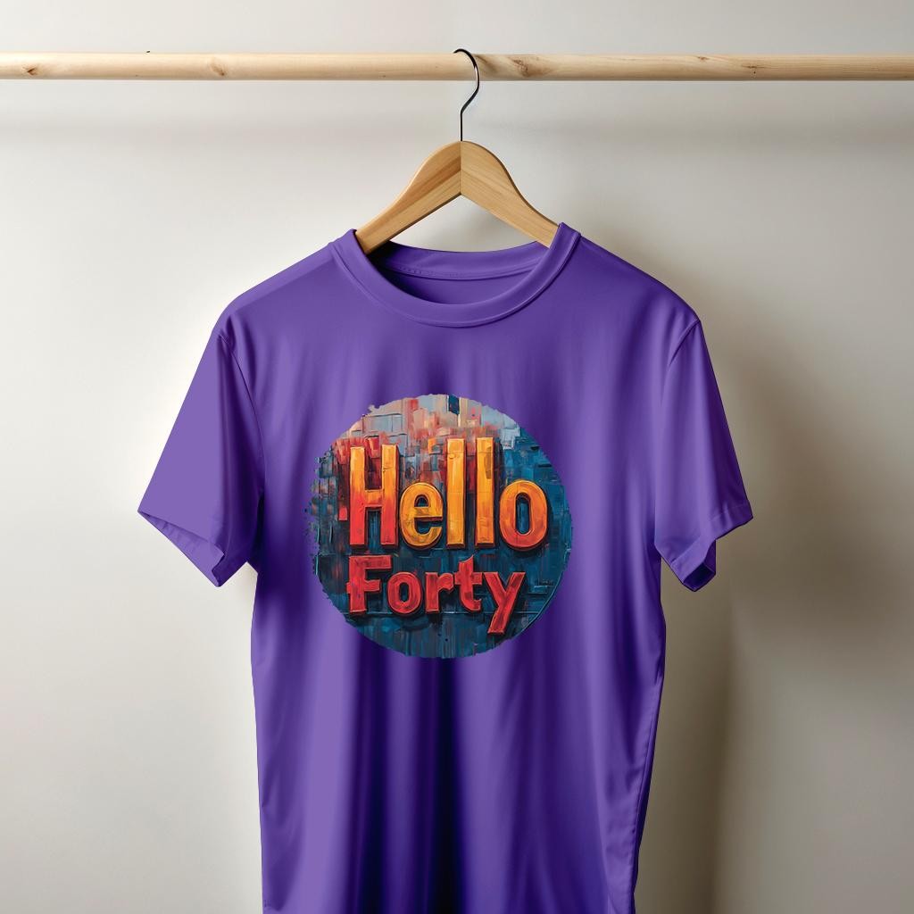 Camiseta Majica sa štampanim printom Cam 904, Muška, Lavanda