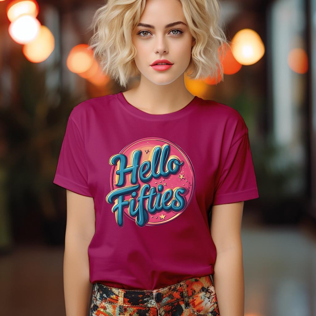 Camiseta Majica sa štampanim printom Cam 906, Ženska, Ružičasta