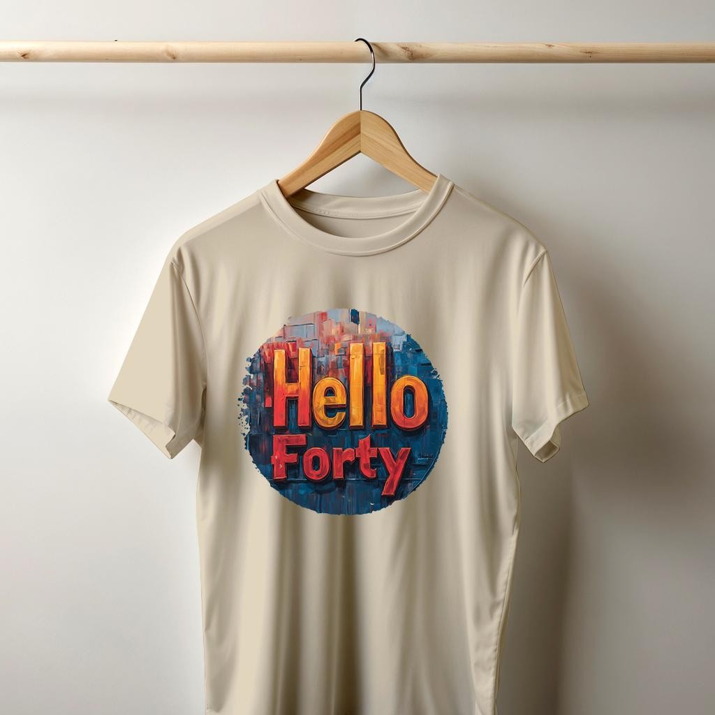 Camiseta Majica sa štampanim printom Cam 904, Muška, Krem