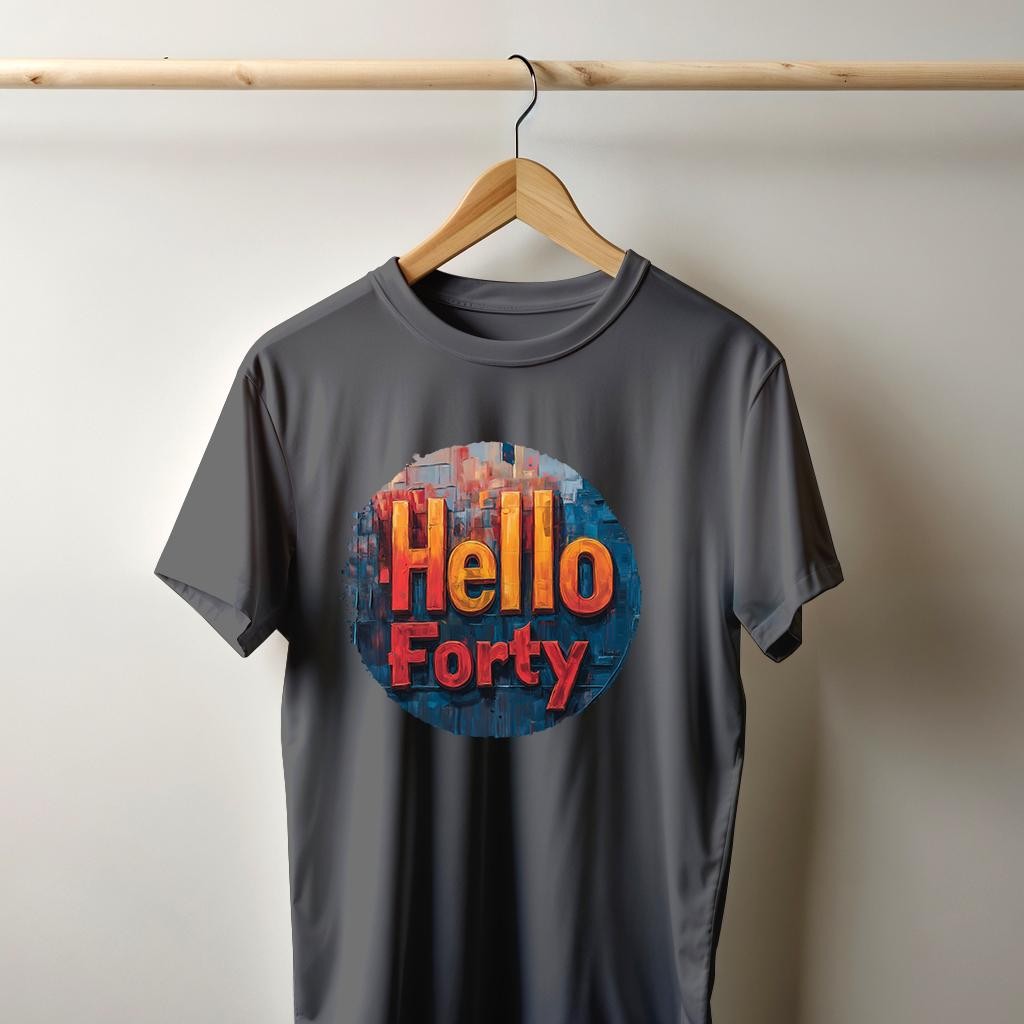 Camiseta Majica sa štampanim printom Cam 904, Muška, Tamnosiva