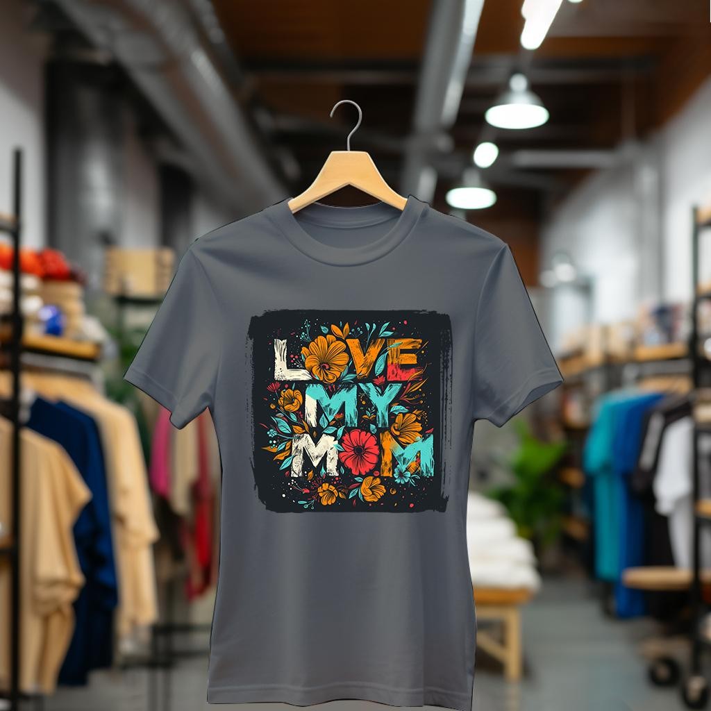 Camiseta Majica sa štampanim printom Cam 888, Ženska, Tamnosiva