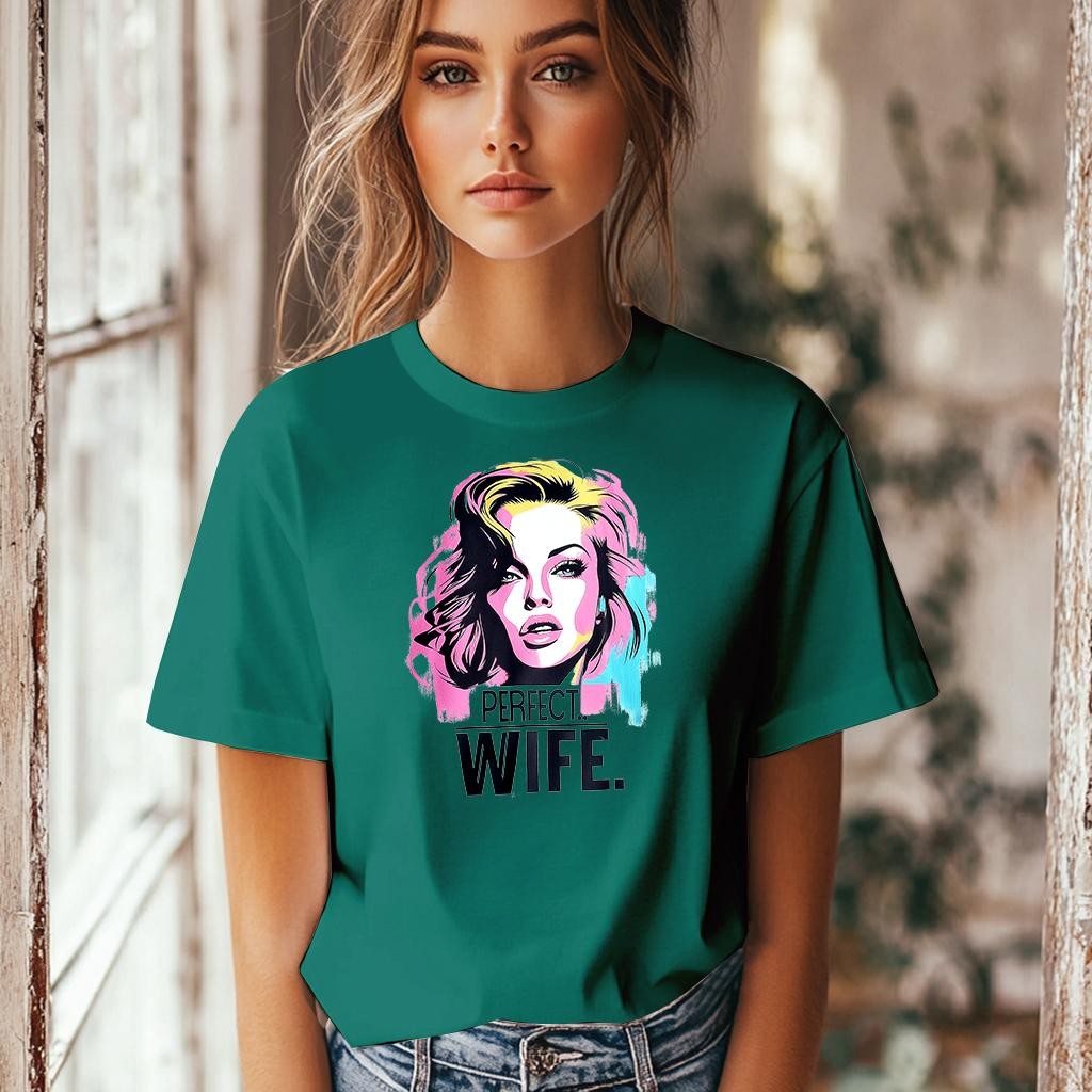 Camiseta Majica sa štampanim printom Cam 890, Ženska, Bambus