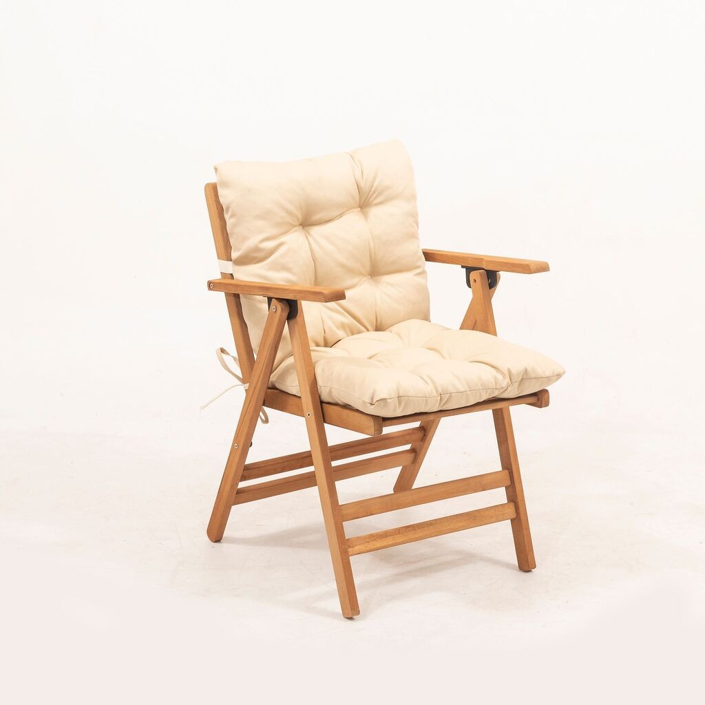 Hanah Home Baštenska stolica MYL04, 45x89x43 cm, Bež