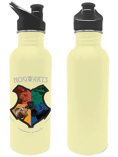 Flašica za vodu Harry Potter Intricate Houses, 700ml, Bela