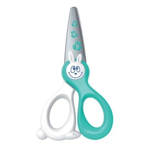 Maped Makaze Kidicut, 12cm, Belo-zelene