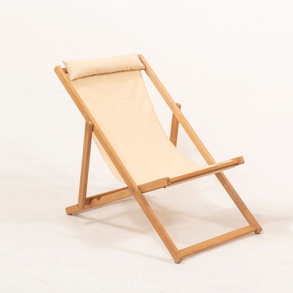 Hanah Home Baštenska stolica MYN04, 59x90x44 cm, Krem