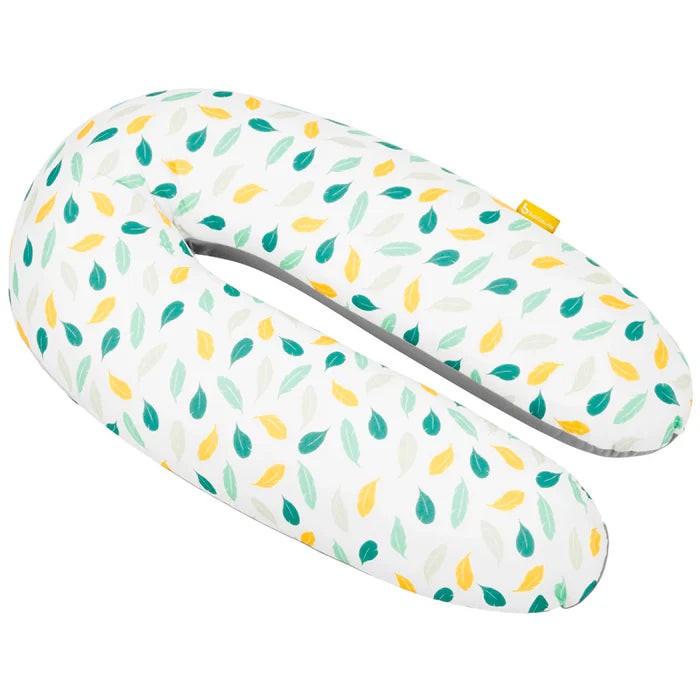 Badabulle Jastuk za trudnice i dojilje Listići, Zeleno-beli