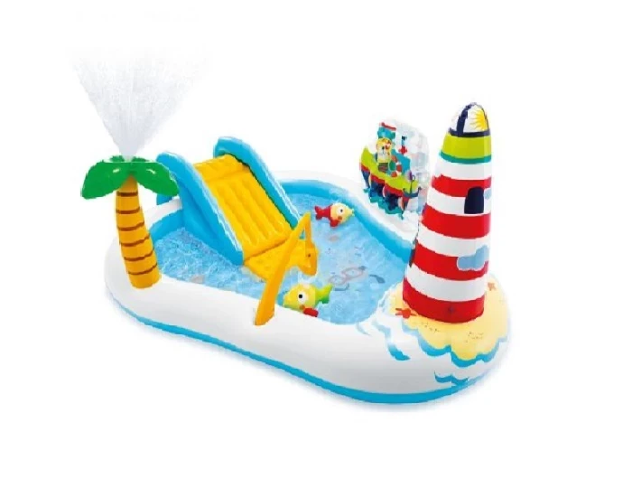 Intex Dečiji bazen Igraonica Mali ribolovci 57162NP, 218x188x99cm