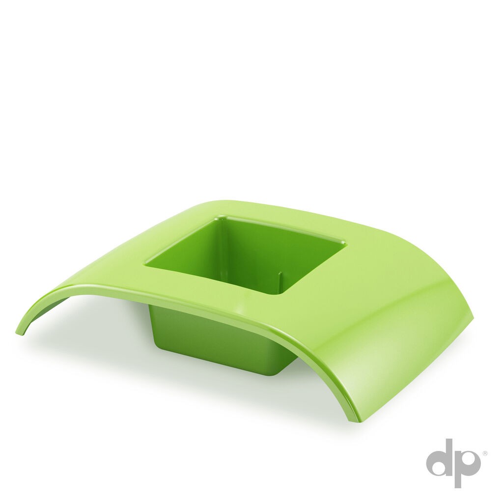 D.plast Posuda za ikebanu, Zelena