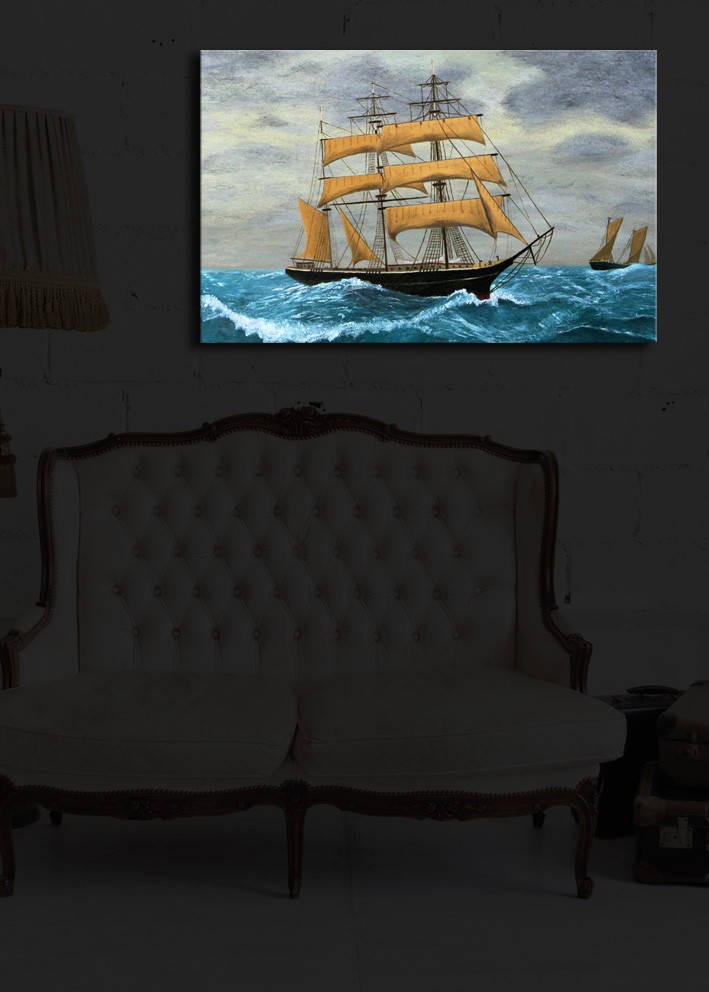 Wallity Slika sa LED osvetljenjem 4570IACT-23, 45x70 cm