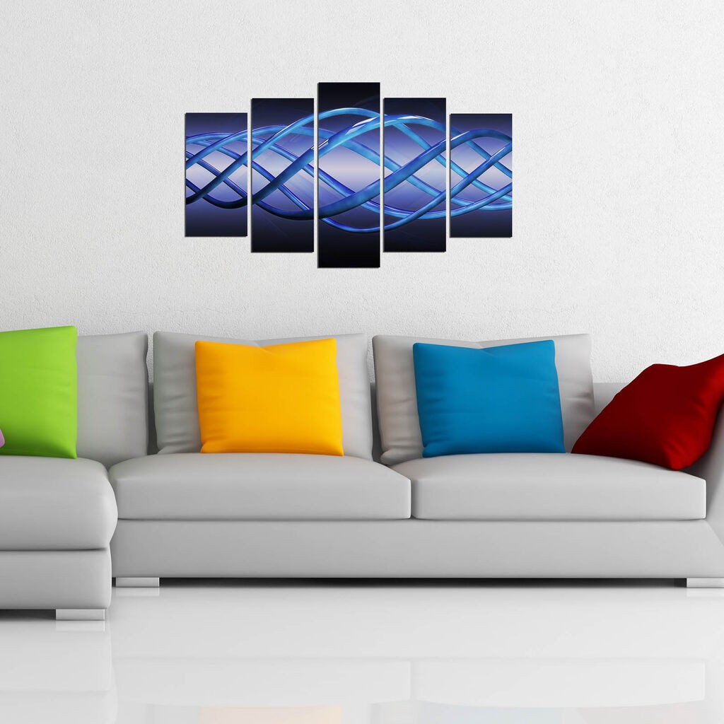 Wallity Set Slika 5MX-47, 5 Delova