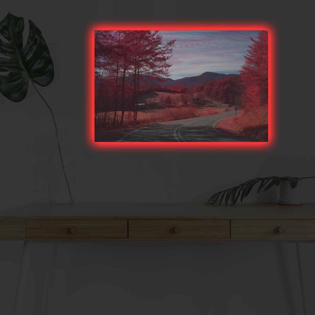 Wallity Slika sa LED osvetljenjem 4570DHDACT-033, 45x70 cm