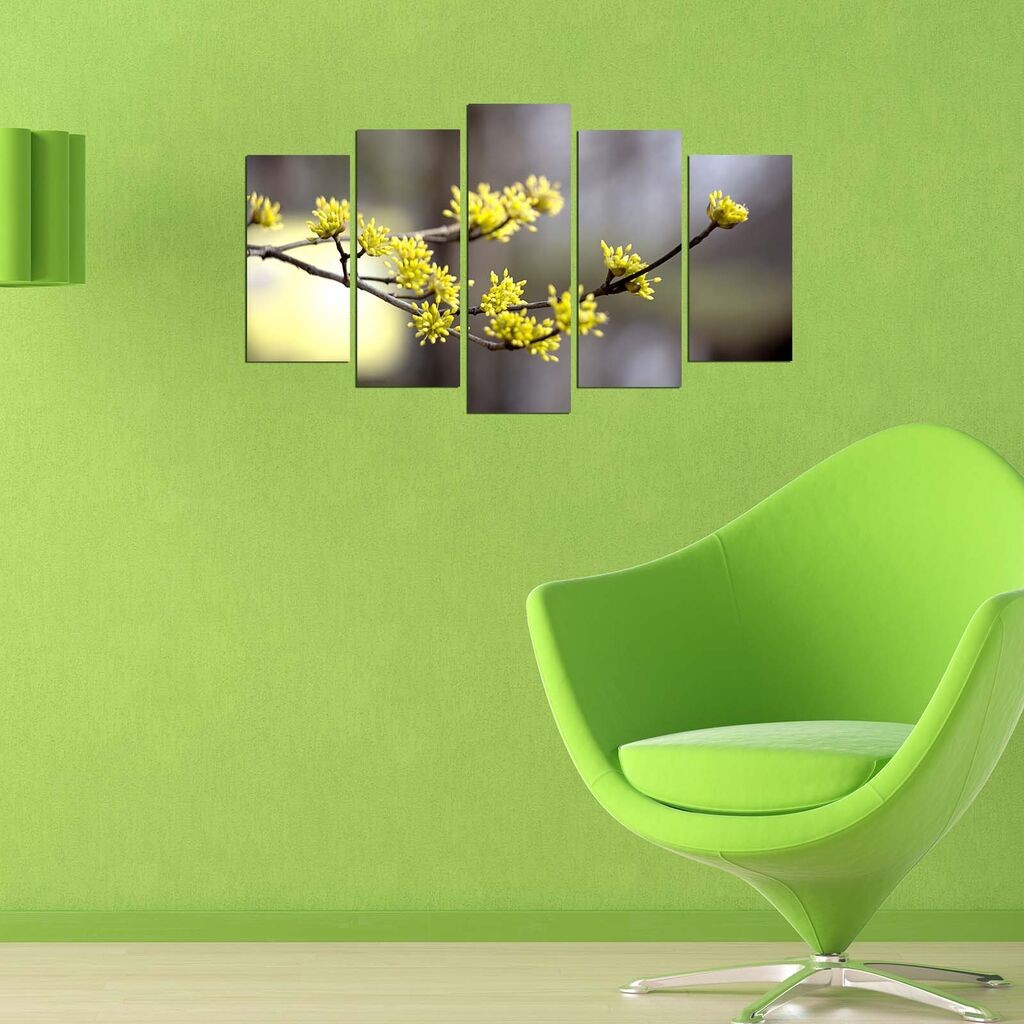 Wallity Set Slika 5MX-1, 5 Delova