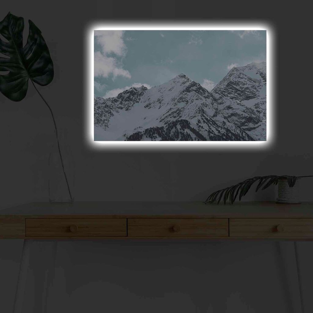 Wallity Slika sa LED osvetljenjem 4570KARDACT - 025, 45x70 cm