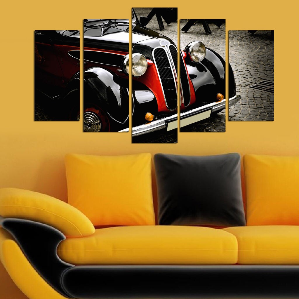 Wallity Set Slika 5PMDF-72, 5 Delova