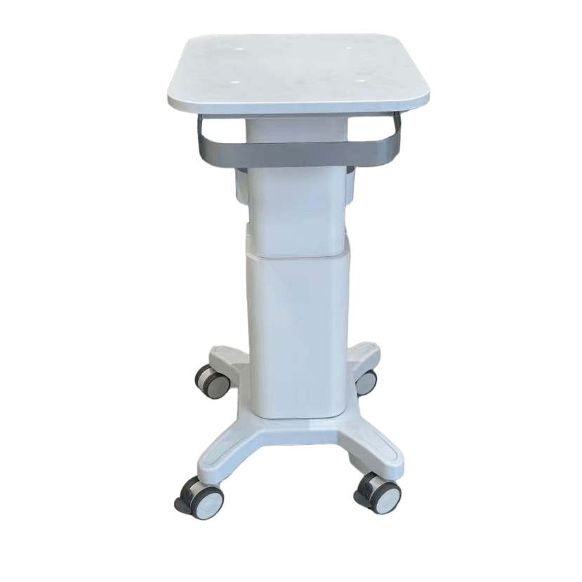 Profesionalni salonski stočić sa točkićima, Beli