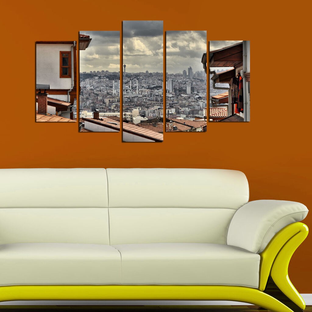 Wallity Set Slika 5M-3, 5 Delova