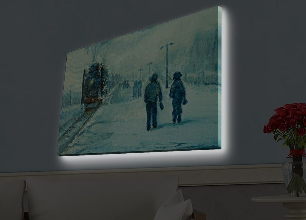 Wallity Slika sa LED osvetljenjem 4570HDACT-040, 45x70 cm