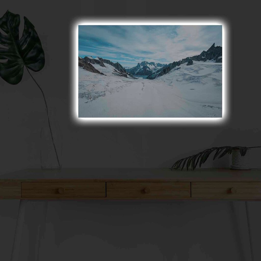 Wallity Slika sa LED osvetljenjem 4570KARDACT - 034, 45x70 cm