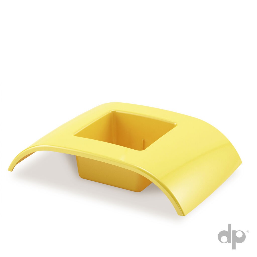 D.plast Posuda za ikebanu 1, Žuta
