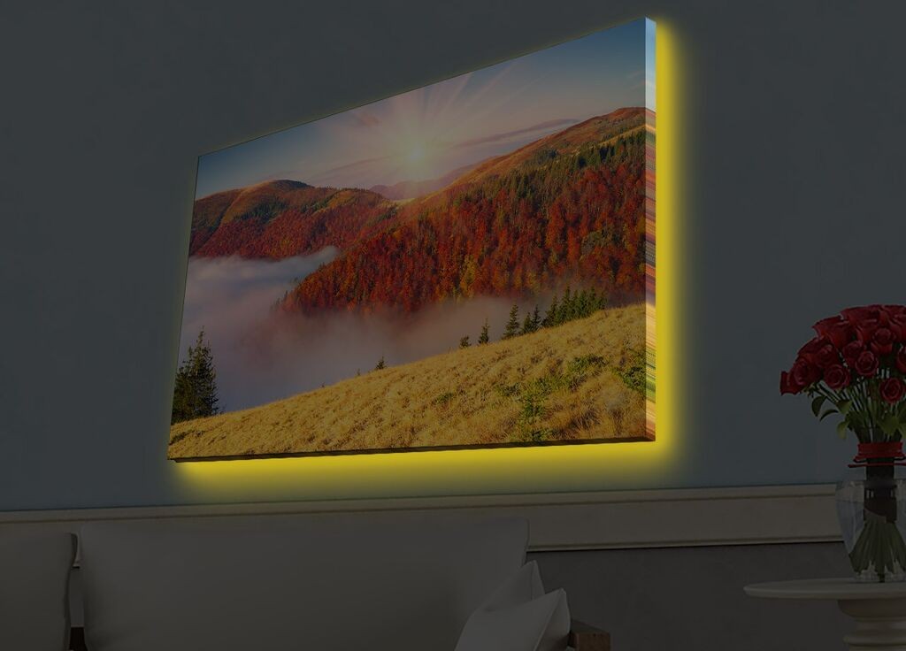 Wallity Slika sa LED osvetljenjem 4570HDACT-084, 45x70 cm