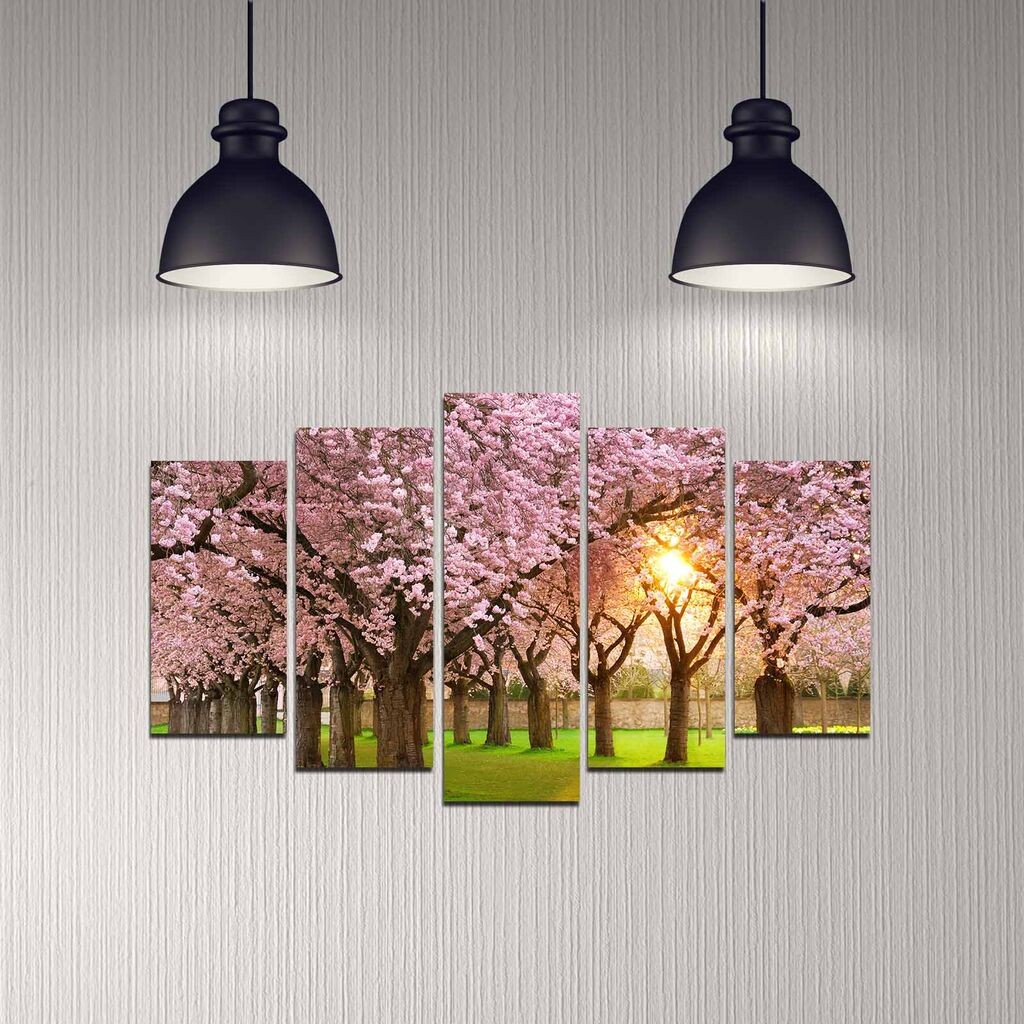 Wallity Set Slika 5DMDF-3, 5 Delova