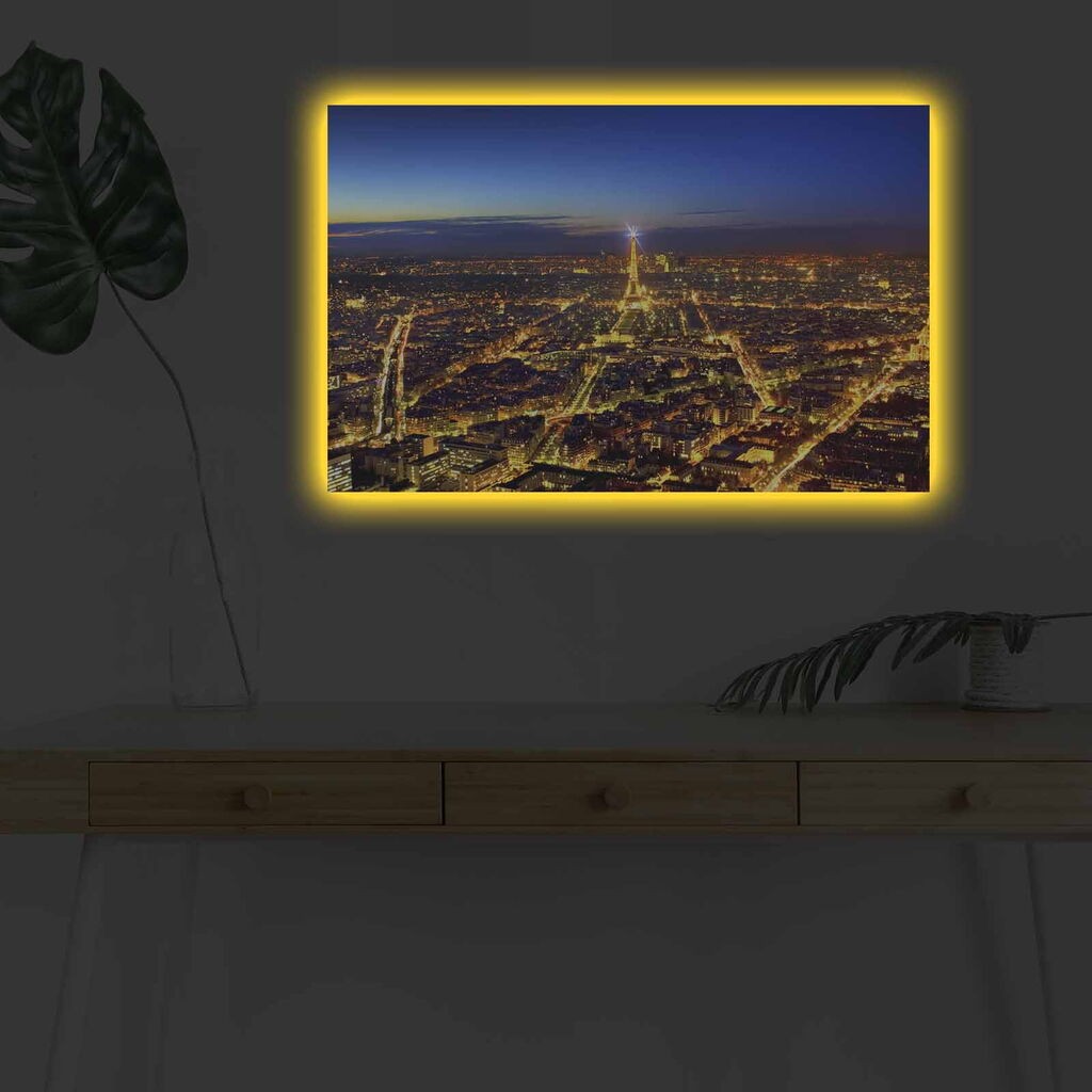 Wallity Slika sa LED osvetljenjem 4570DHDACT-037, 45x70 cm