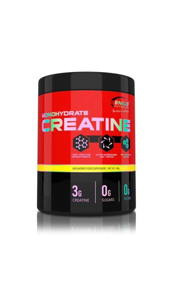 Genius Nutrition Aminokiselina Kreatin monohidrat, 400 g