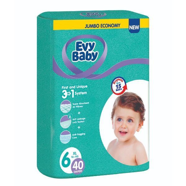 Evy Baby Pelene 6, Jumbo, 3u1 sistem, 16+kg, 40/1